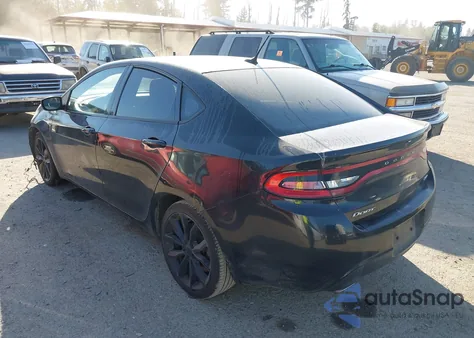2016 Dodge Dart Gt Sport из США, поврежденный, VIN 1C3CDFGB2GD816646